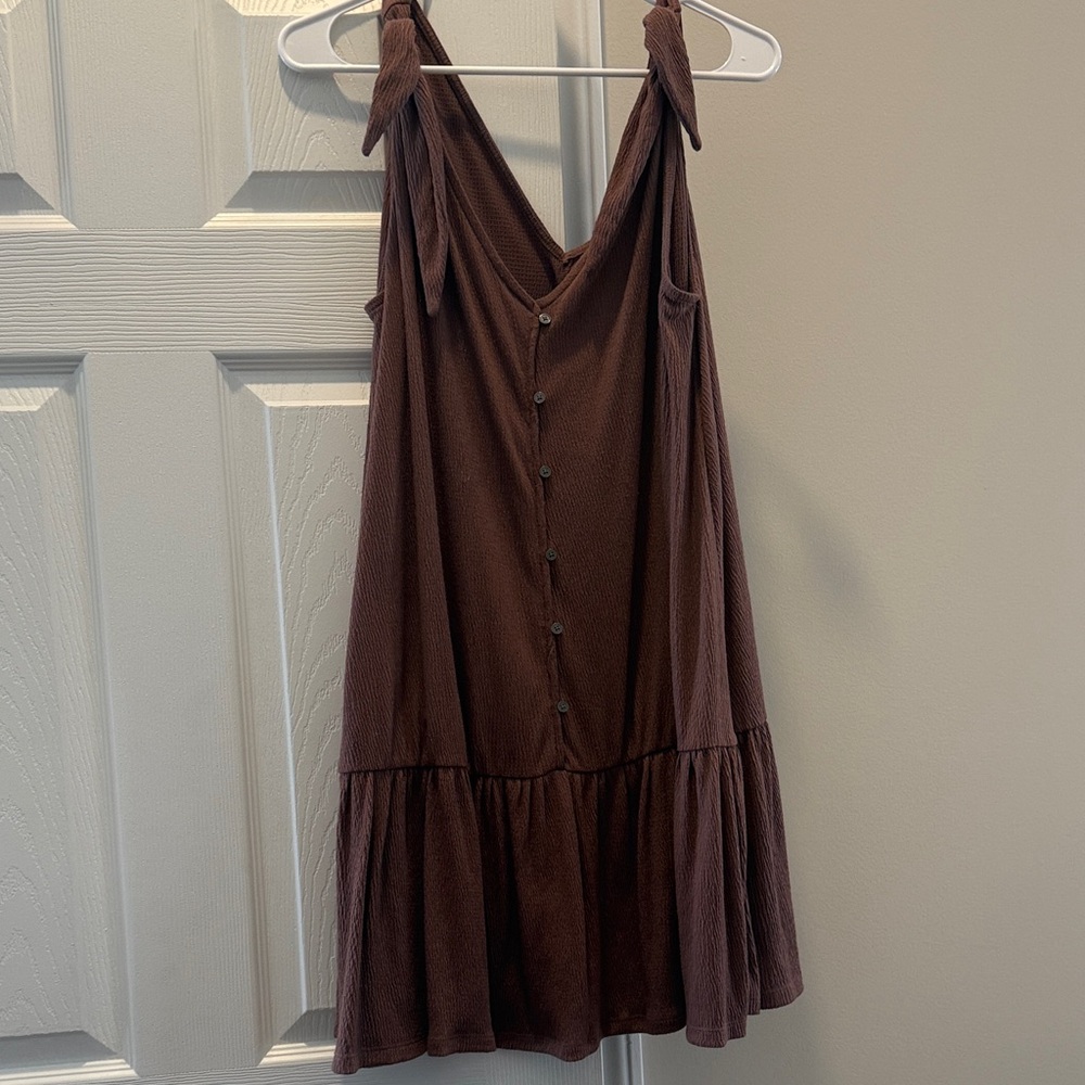 LOFT Brownish Pink Mini Dress